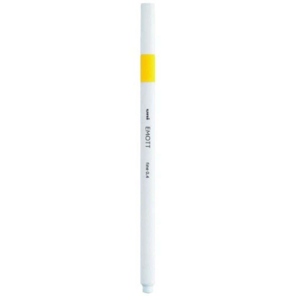 Uni Emott 0.4 Akrilik Uçlu Fineliner - Sarı
