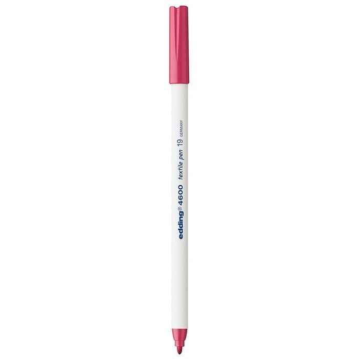Edding 4600 Tekstil Kumaş Kalemi - Karmin Kırmızısı