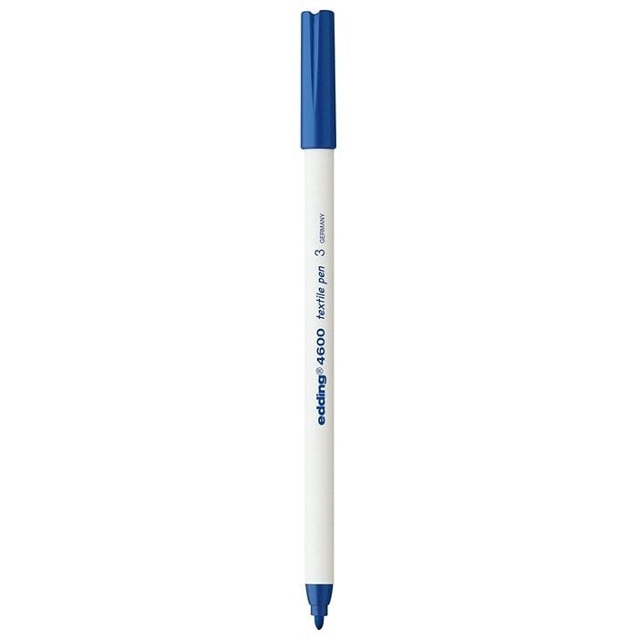 Edding 4600 Tekstil Kumaş Kalemi - Koyu Mavi