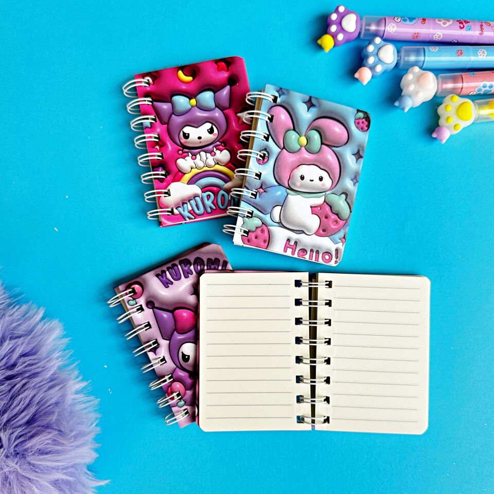 Kuromi Friends Spiralli Not Defteri