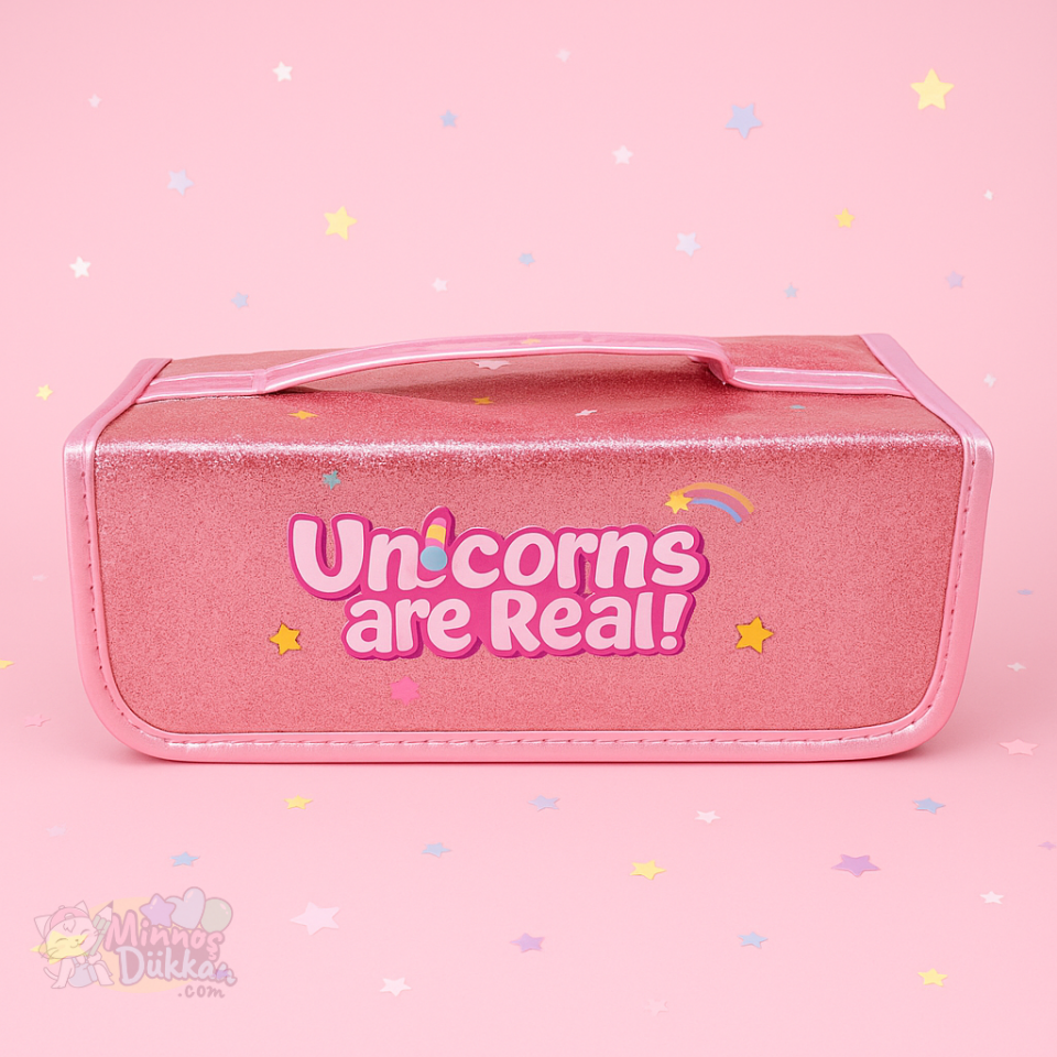 Unicorn Saplı Katlanır Kalem Çantası