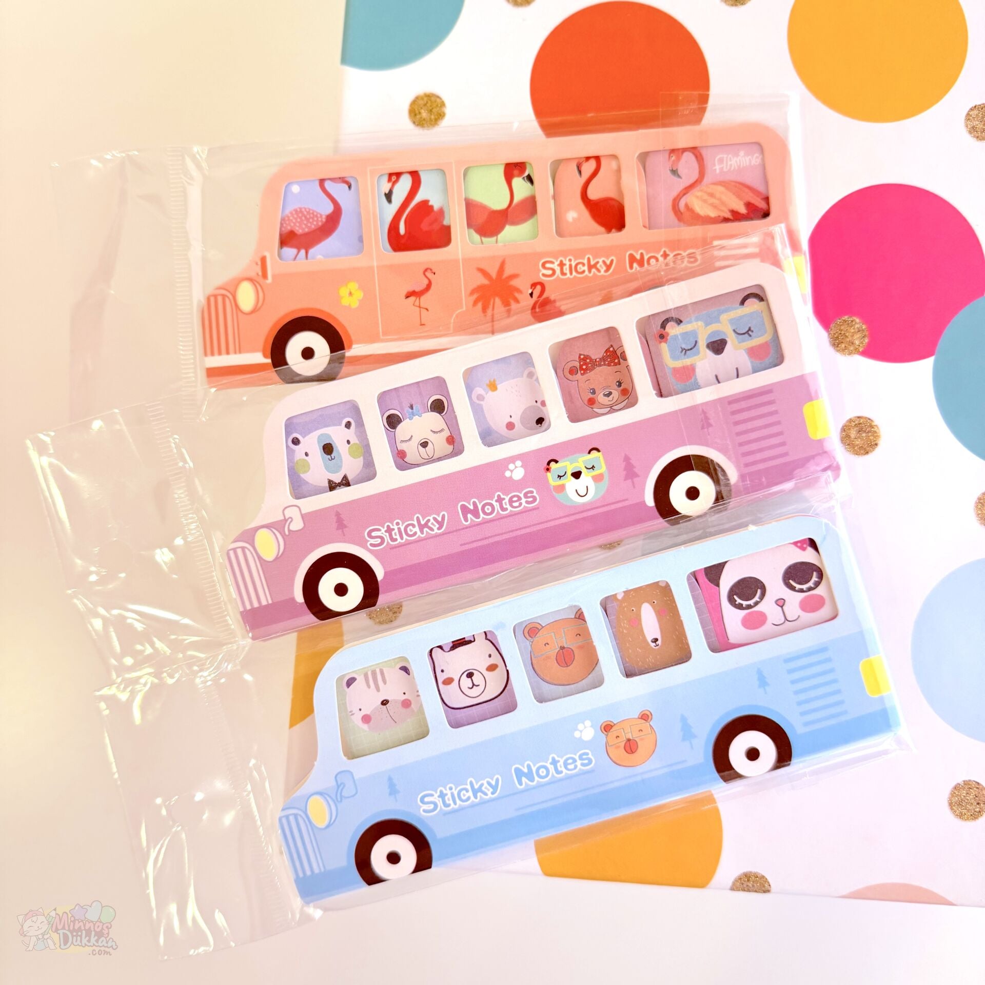 Otobüs Mini Post-it Seti