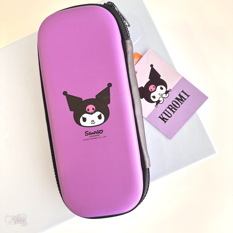 Kuromi Kabartmalı Kalem Çantası Küçük - 3339