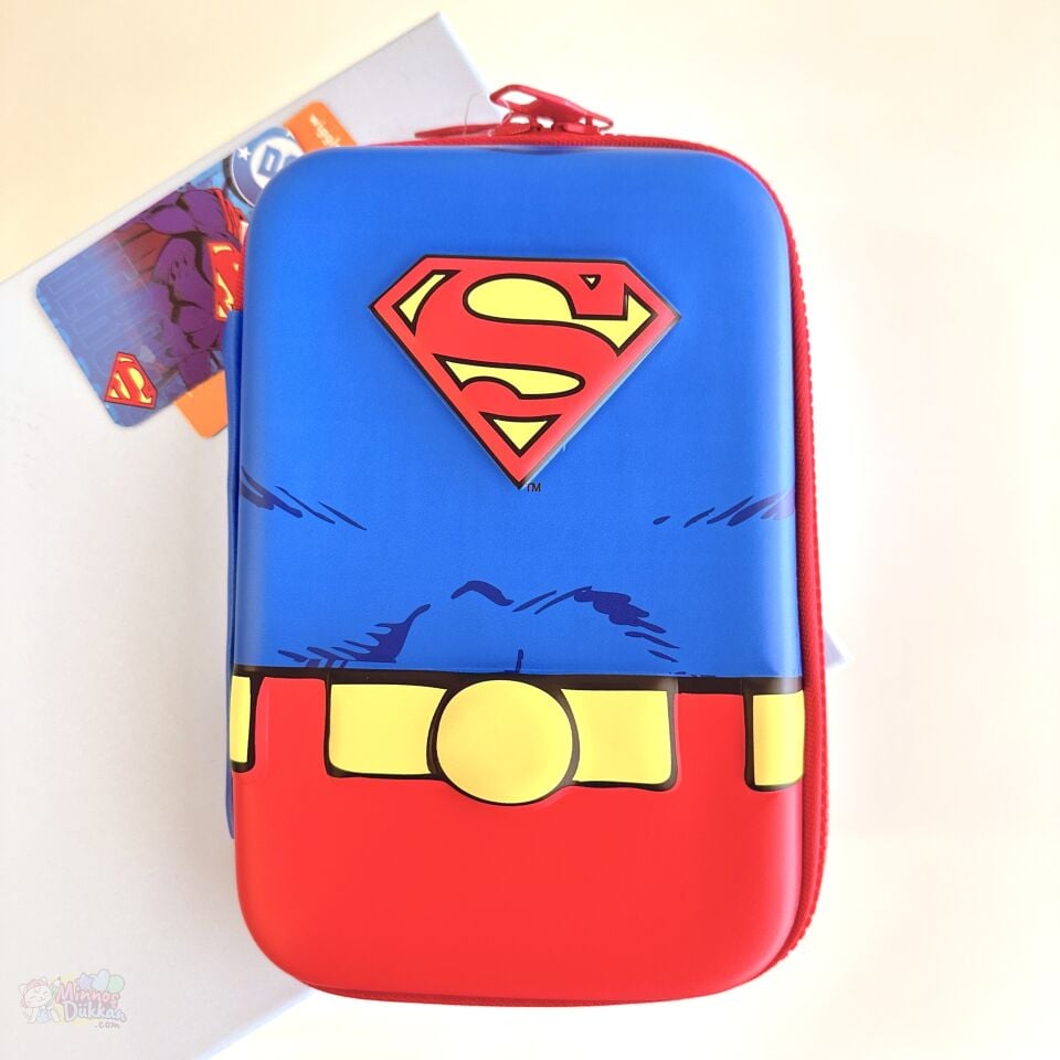 Superman Kabartmalı Kalem Çantası - 3324