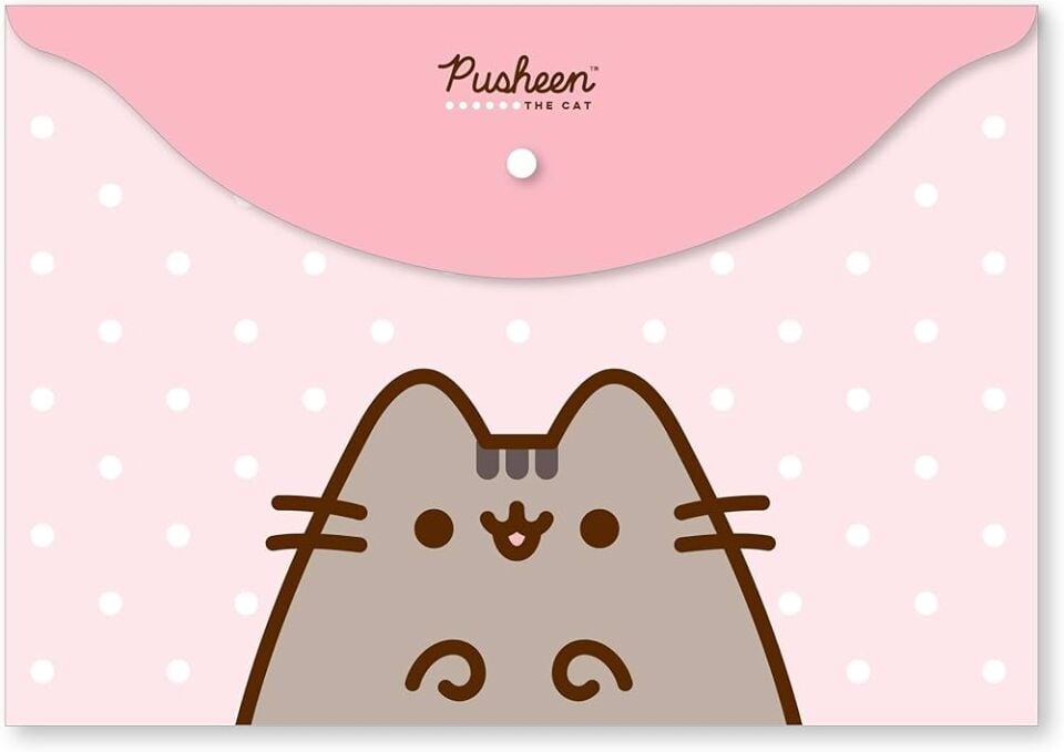 Pusheen Çıtçıtlı Dosya