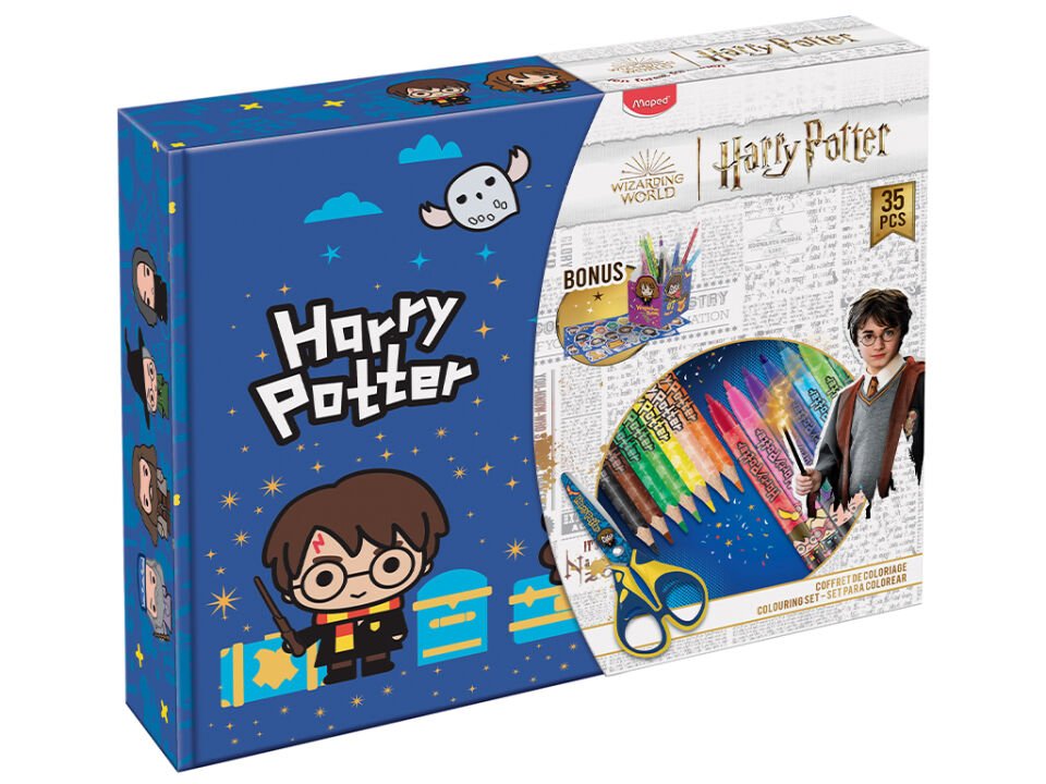 Harry Potter 35 Parça Hediyelik Boyama Seti