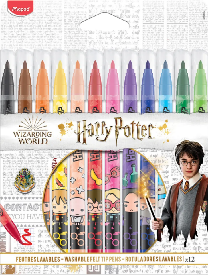 Harry Potter 12li Keçeli Kalem Seti