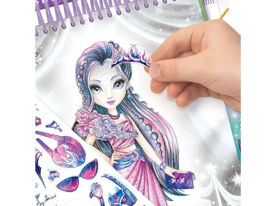 Nebulous Stars Fashion SketchBook Astral Ball - Boya Kalemli