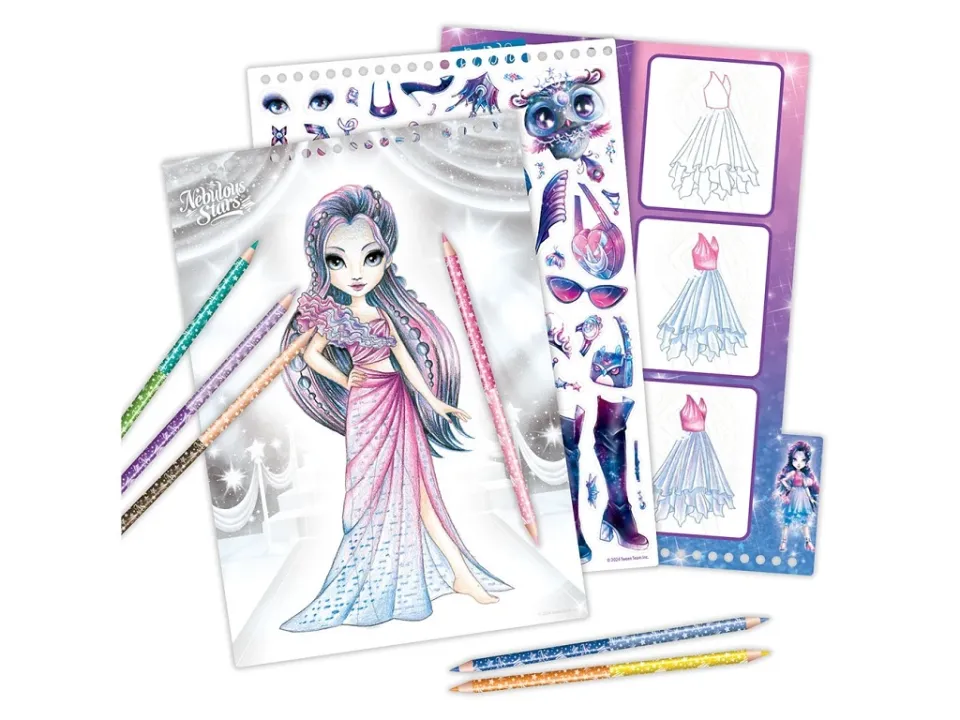 Nebulous Stars Fashion SketchBook Astral Ball - Boya Kalemli