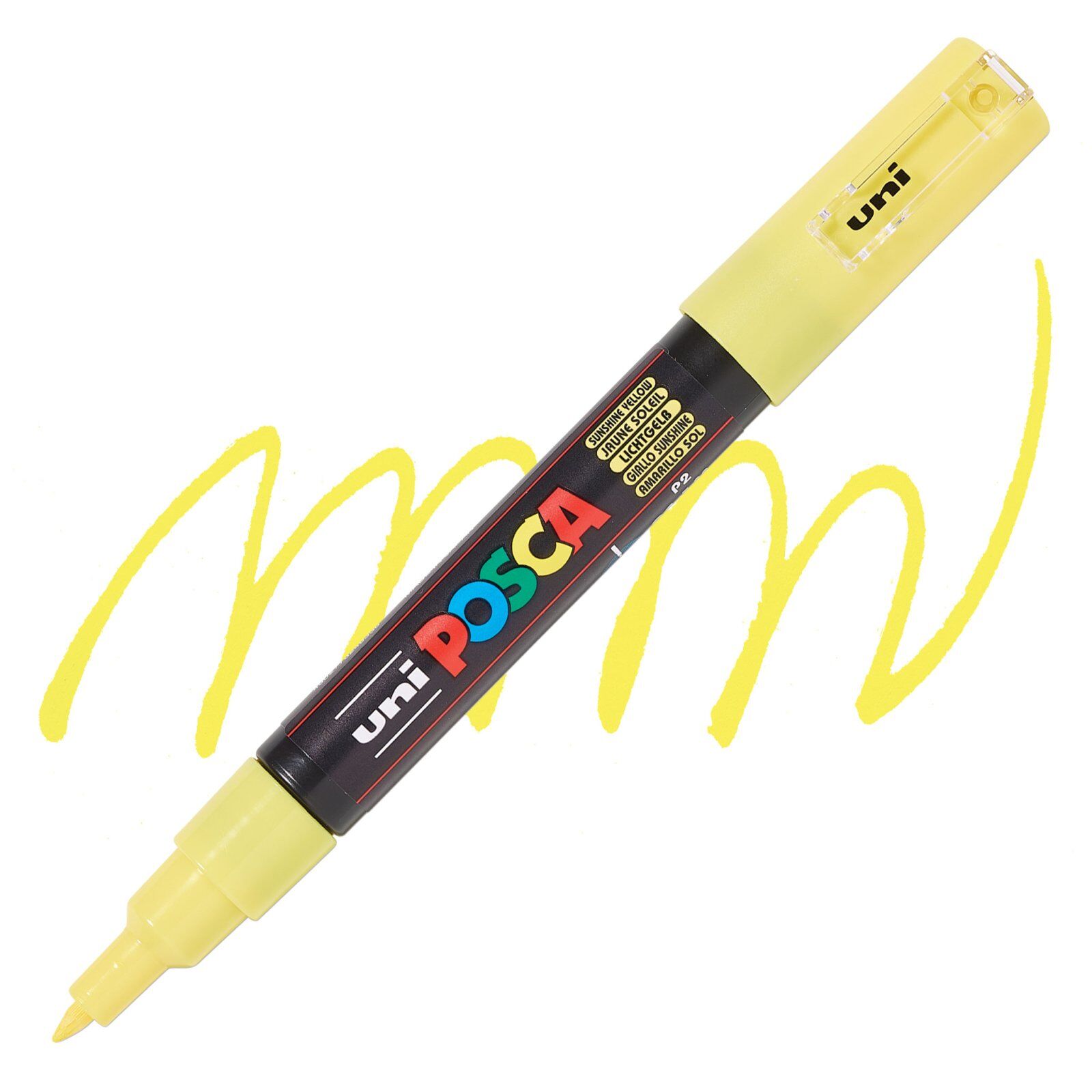 Uni Posca Su Bazlı Poster Markörü 0.7 Güneş Sarısı