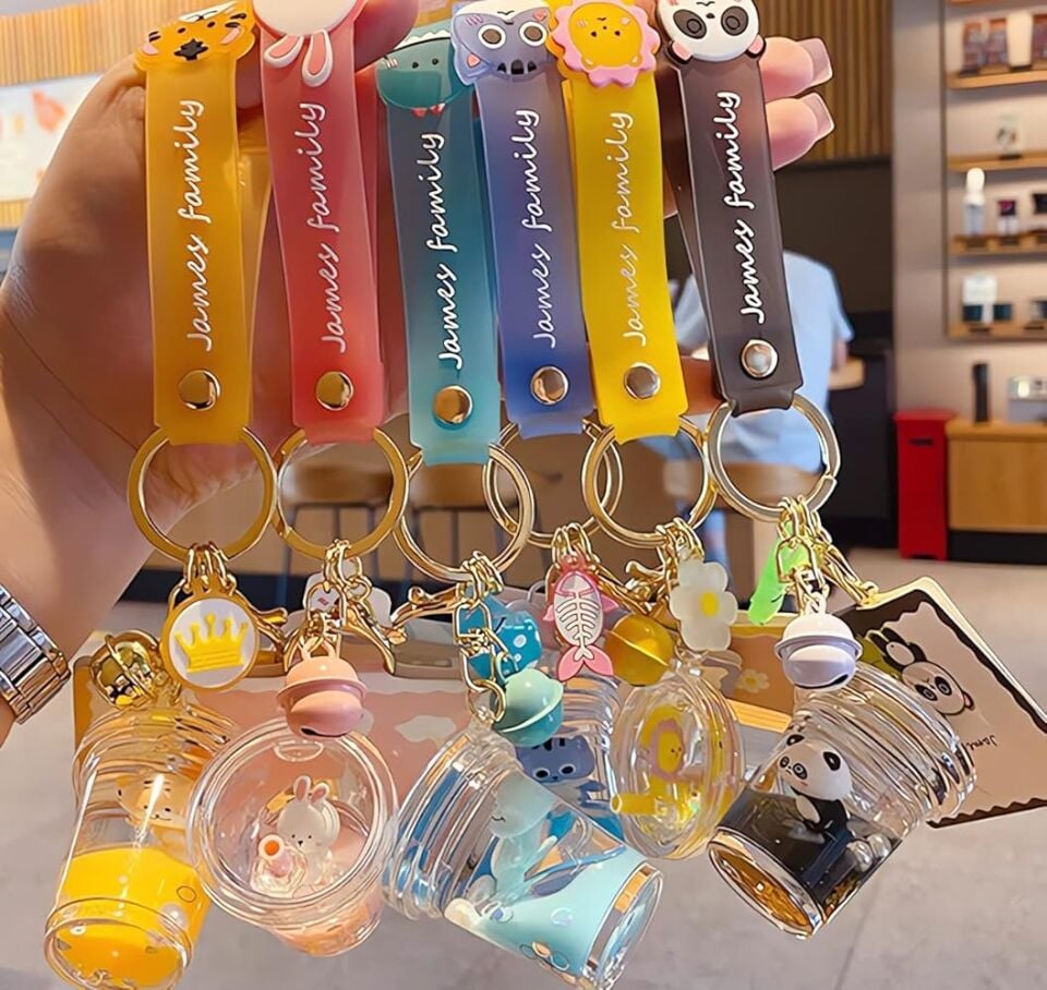 Kawaii Sulu Simli Anahtarlık