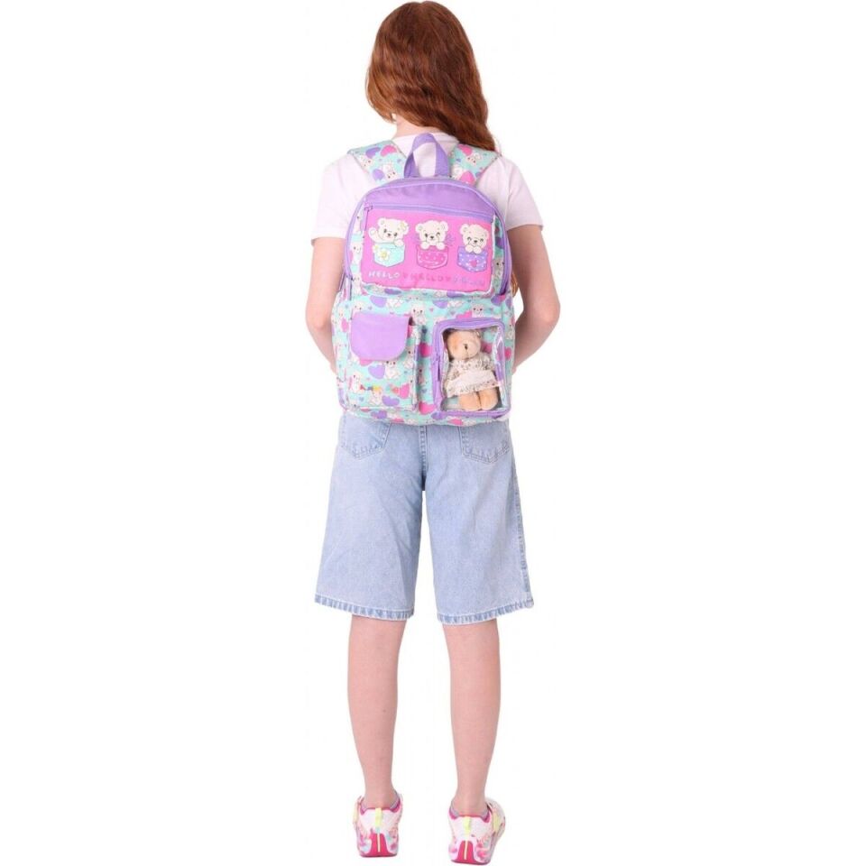 Kaukko Kids Sırt Çantası - Plush Bear