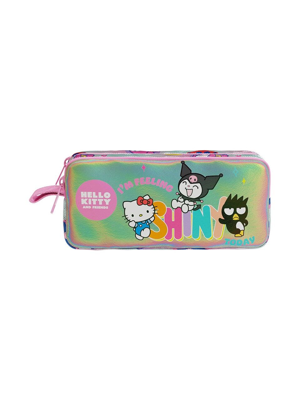 Hello Kitty and Friends Çift Gözlü Kalem Çantası