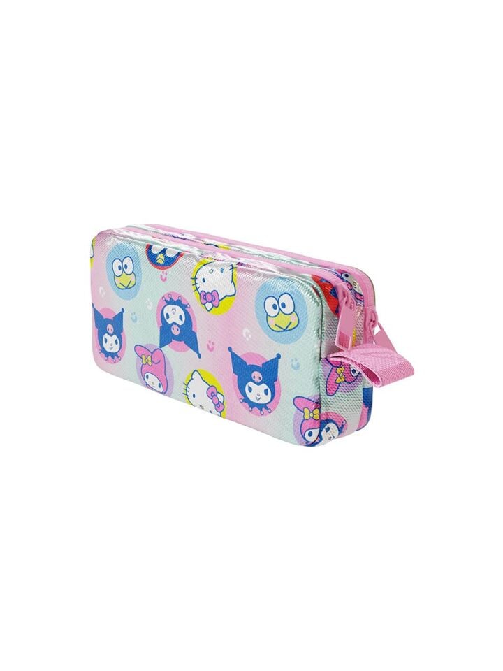 Hello Kitty and Friends Çift Gözlü Kalem Çantası