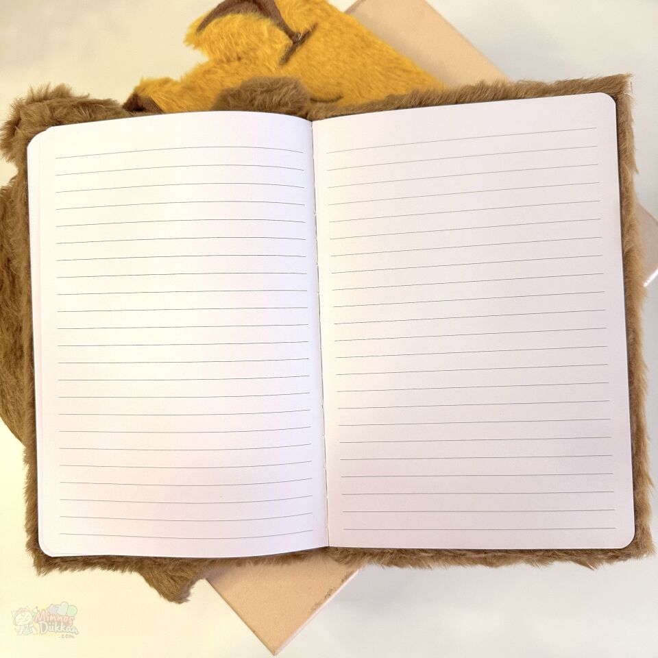 Sweet Capybara Peluş Hatıra Defteri A5