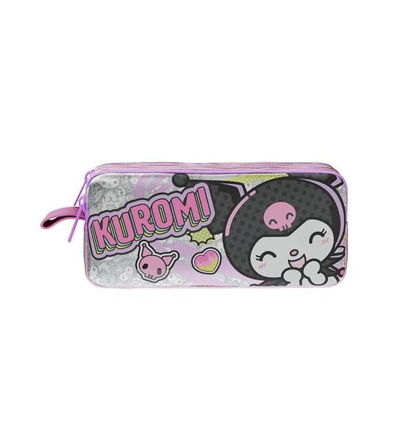 Kuromi Çift Gözlü Kalem Çantası