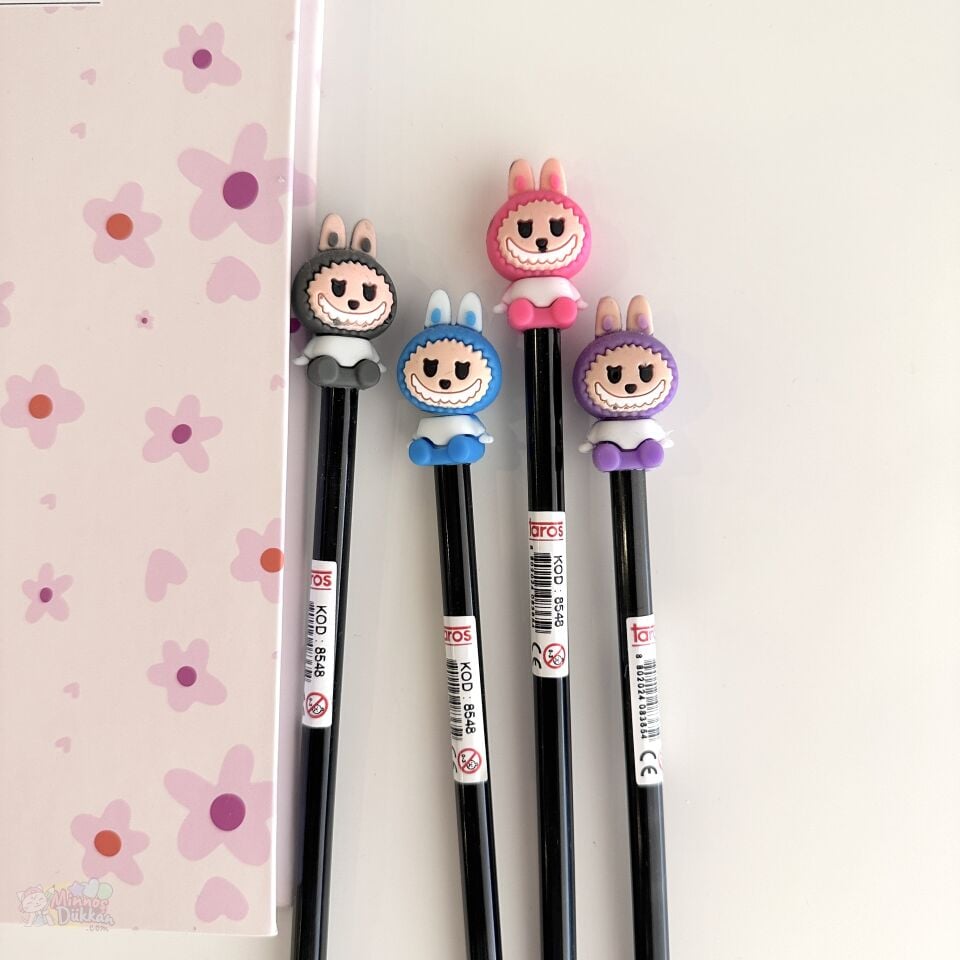 Labubu Tepeli Kurşun Kalem