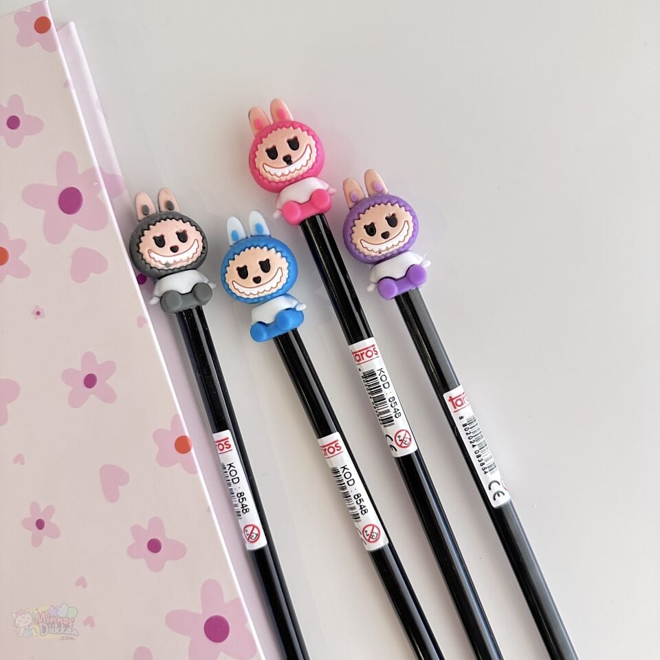 Labubu Tepeli Kurşun Kalem