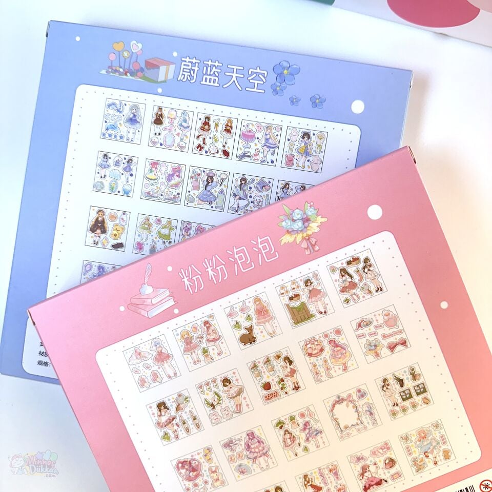 Kawaii Sticker Set 100 Parça - 1