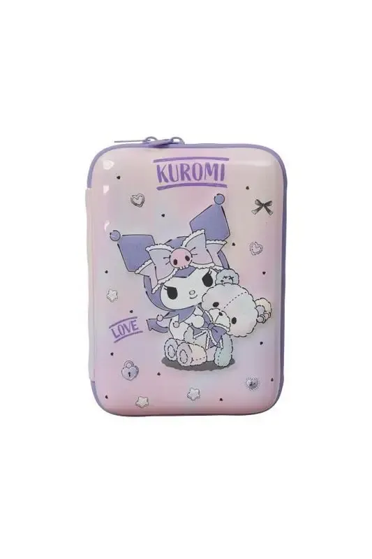 Kuromi Kabartmalı Kalem Çantası