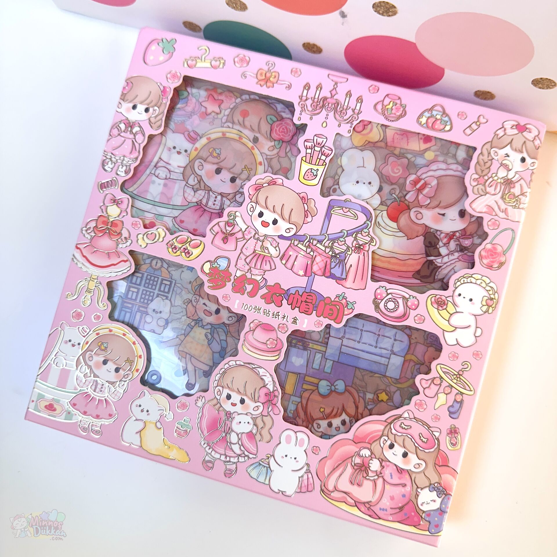 Kawaii Sticker Set 100 Parça - 2