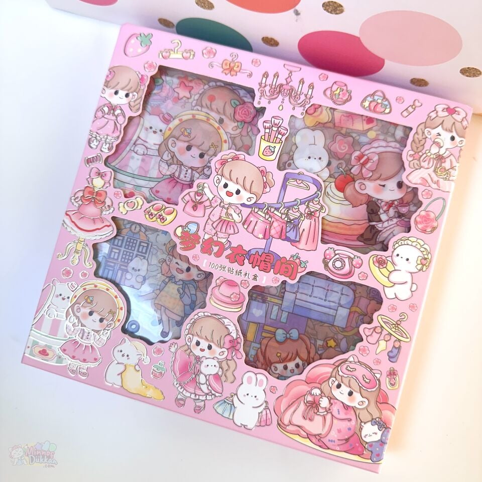 Kawaii Sticker Set 100 Parça - 2