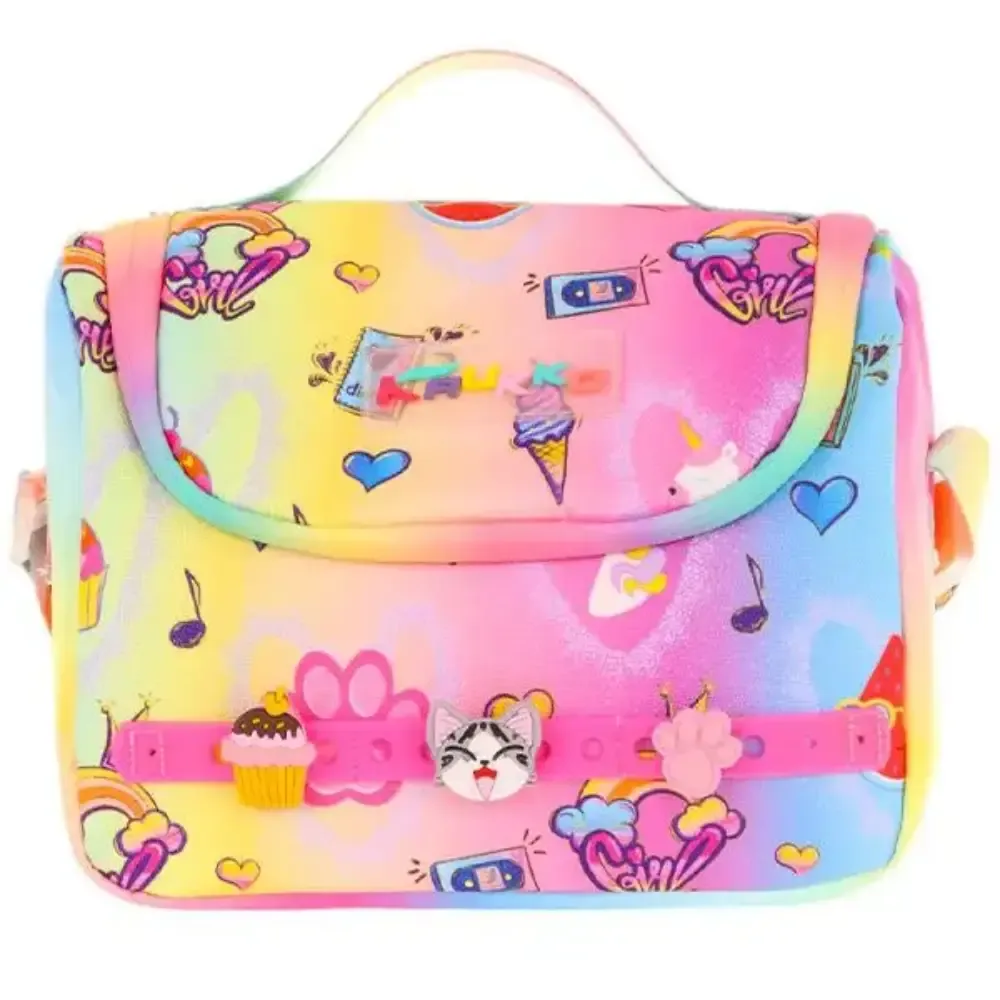 Kaukko Kids Beslenme Çantası - Fancy Rainbow