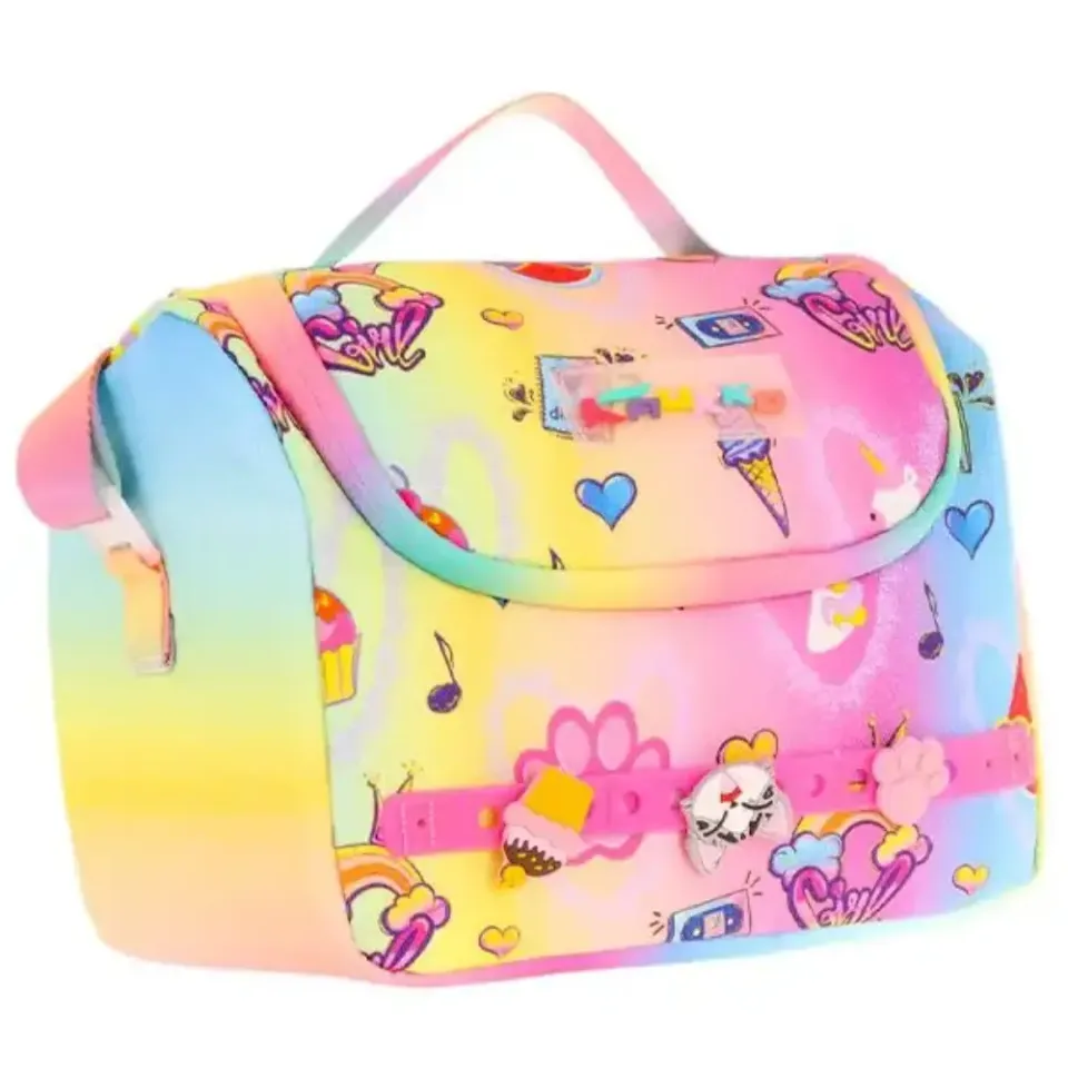 Kaukko Kids Beslenme Çantası - Fancy Rainbow
