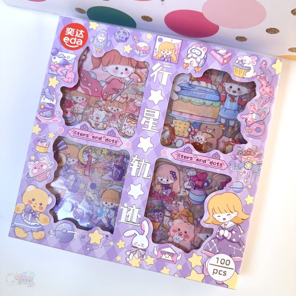 Kawaii Sticker Set 100 Parça - 3