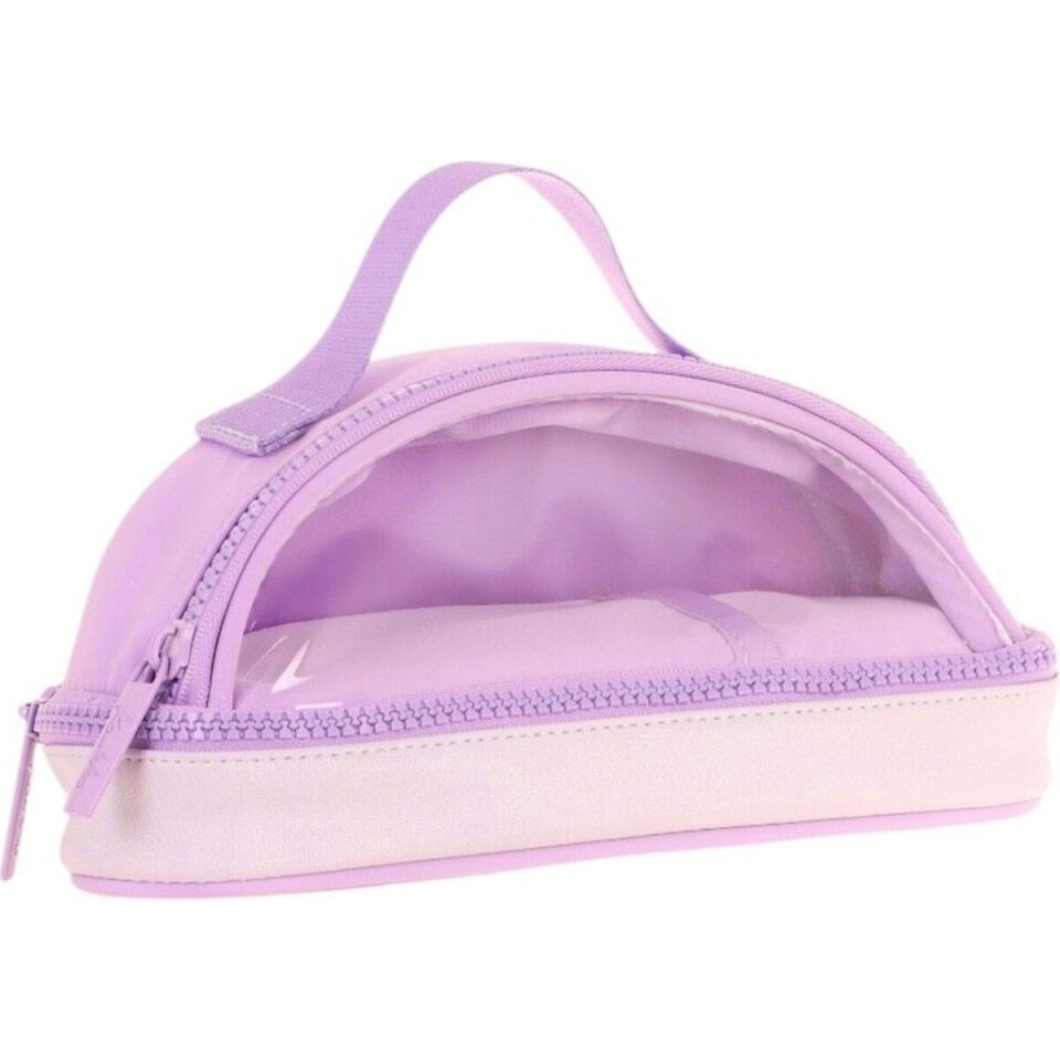 Kaukko Cube Crescent Kalem Çantası - Lilac