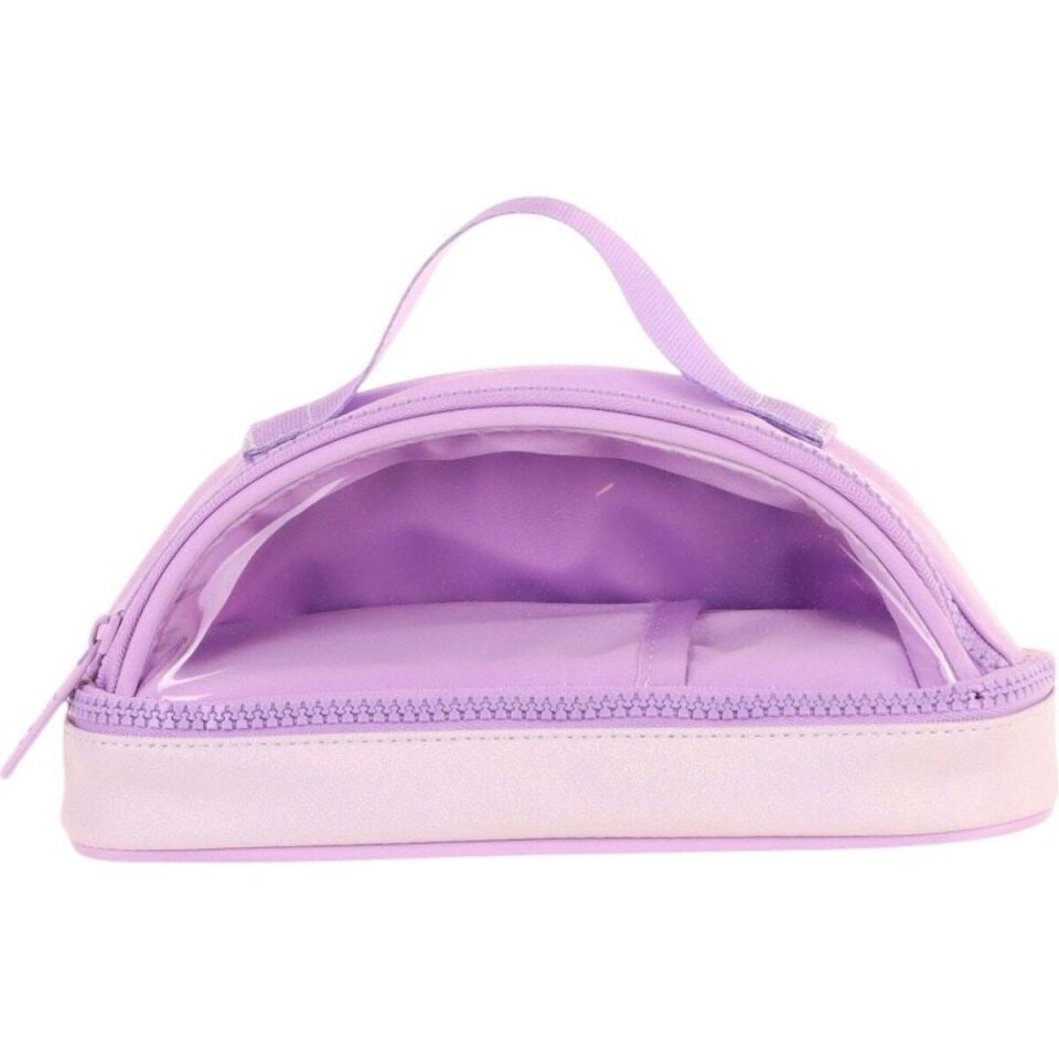 Kaukko Cube Crescent Kalem Çantası - Lilac