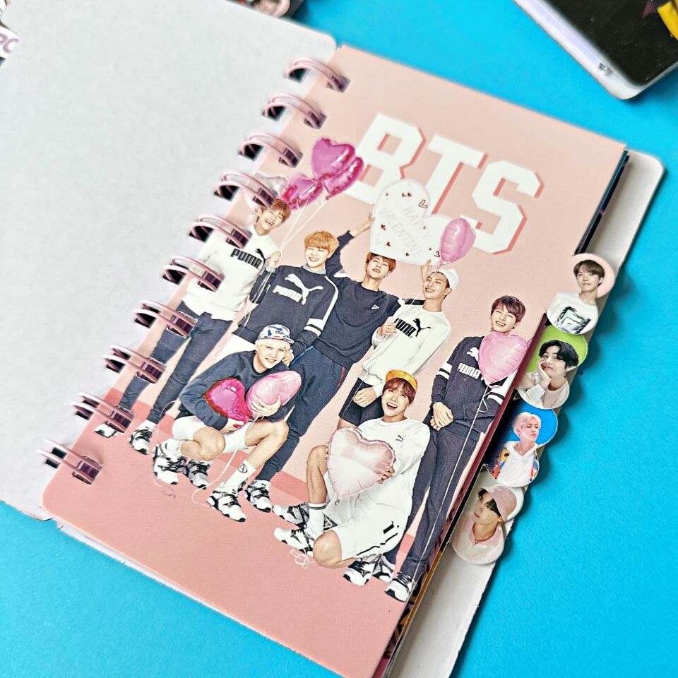 BTS Spiralli Not Defteri
