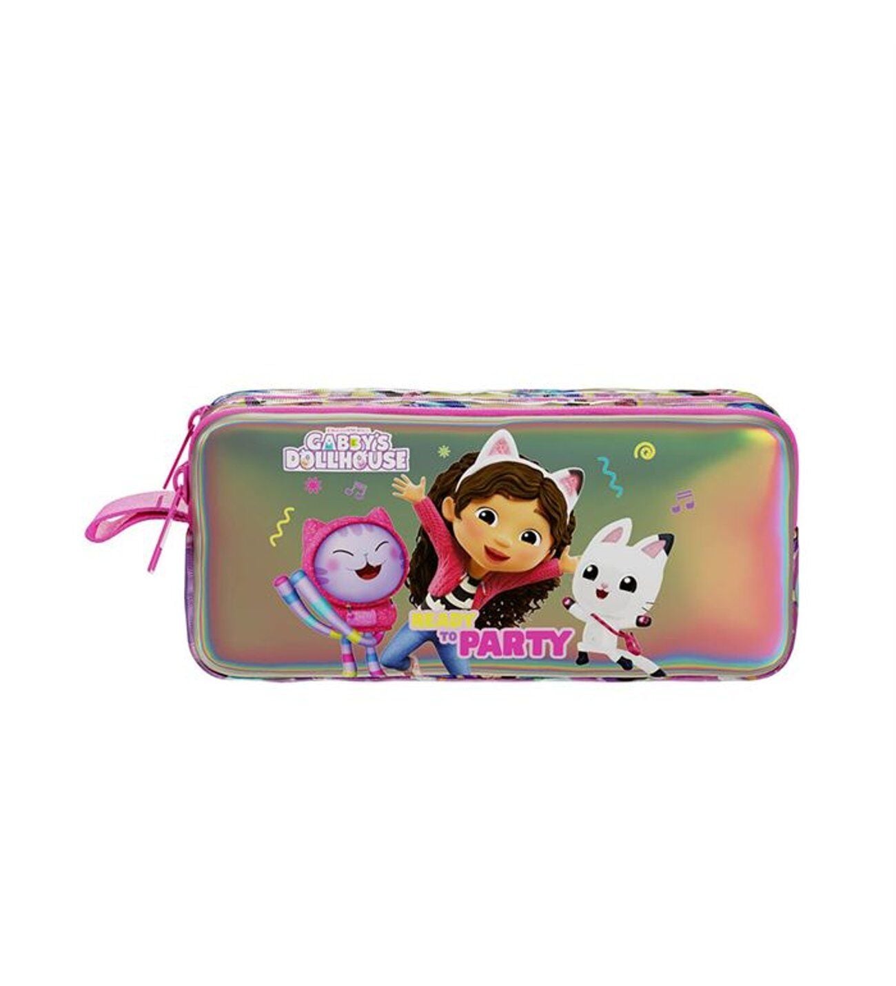 Gabbys Dollhouse Çift Gözlü Kalem Çantası