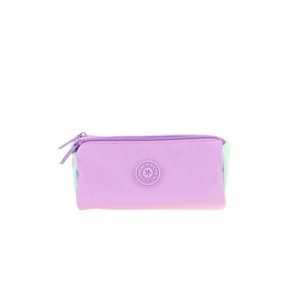 Kaukko Quick 3 Bölmeli Kalem Çantası - Lilac