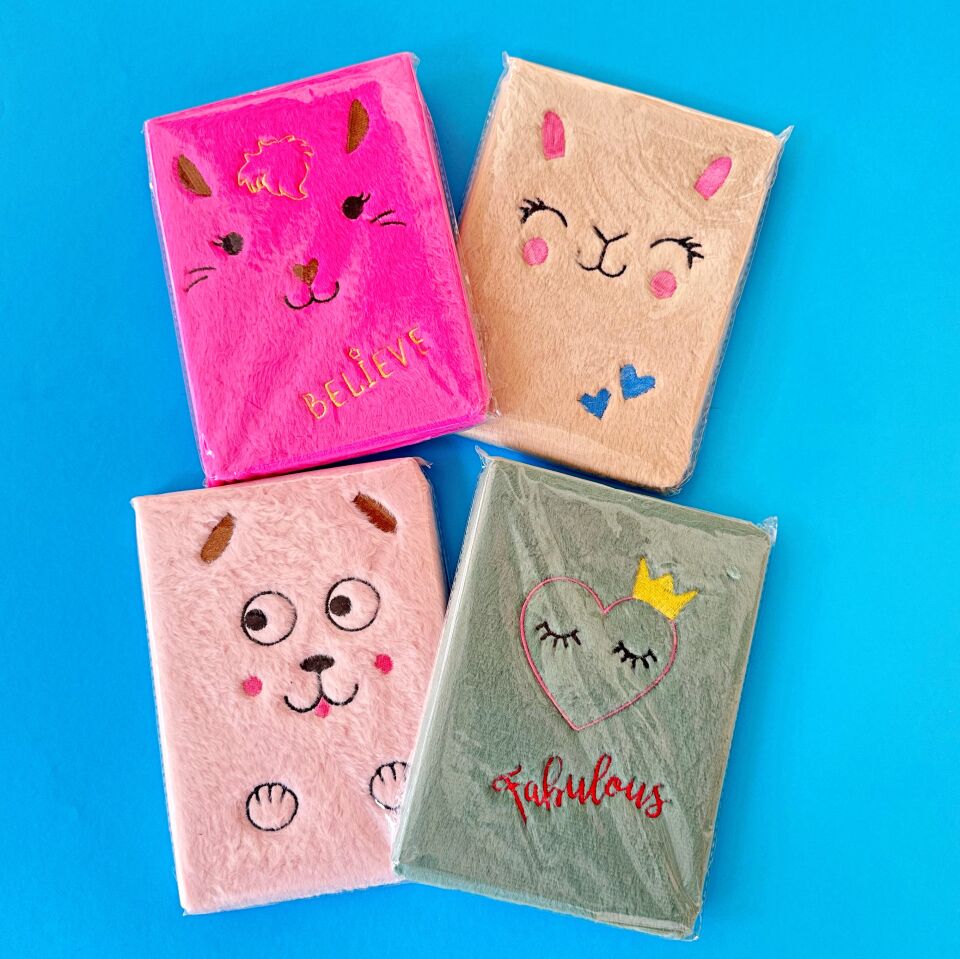 Believe Cat Peluş Defter