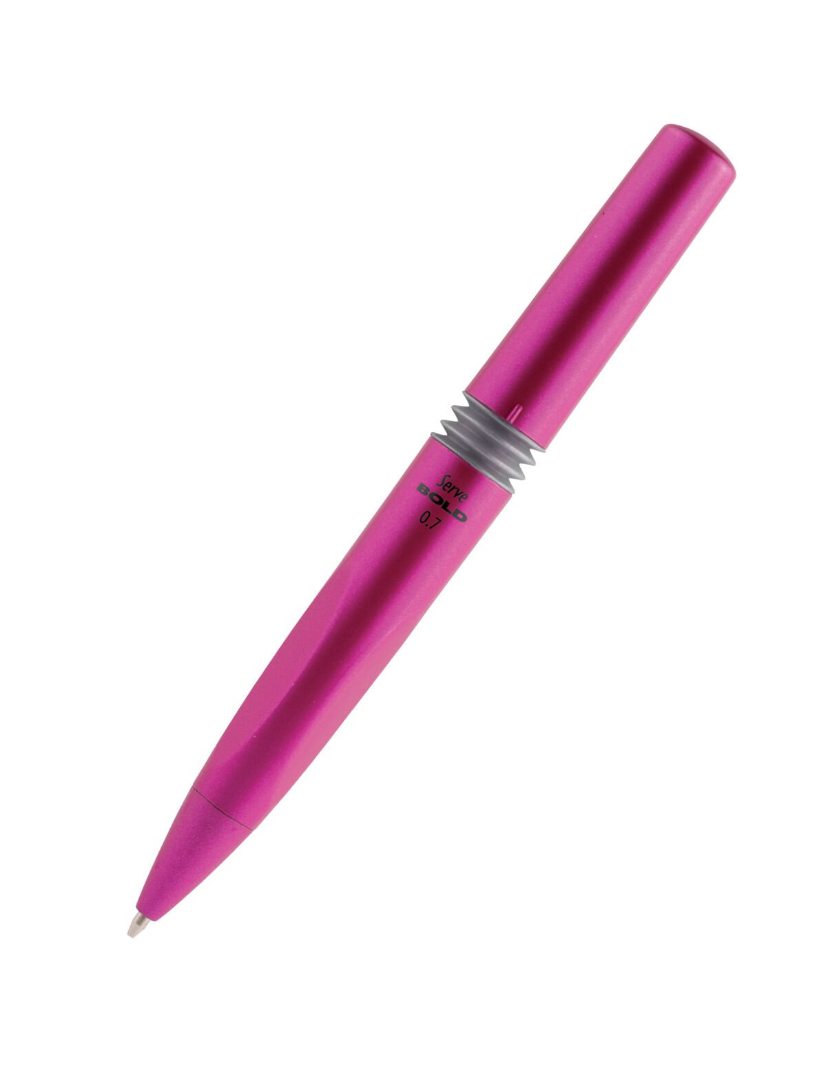 Serve Bold Metalik 0.7 Uçlu Versatil Kalem - Koyu Pembe