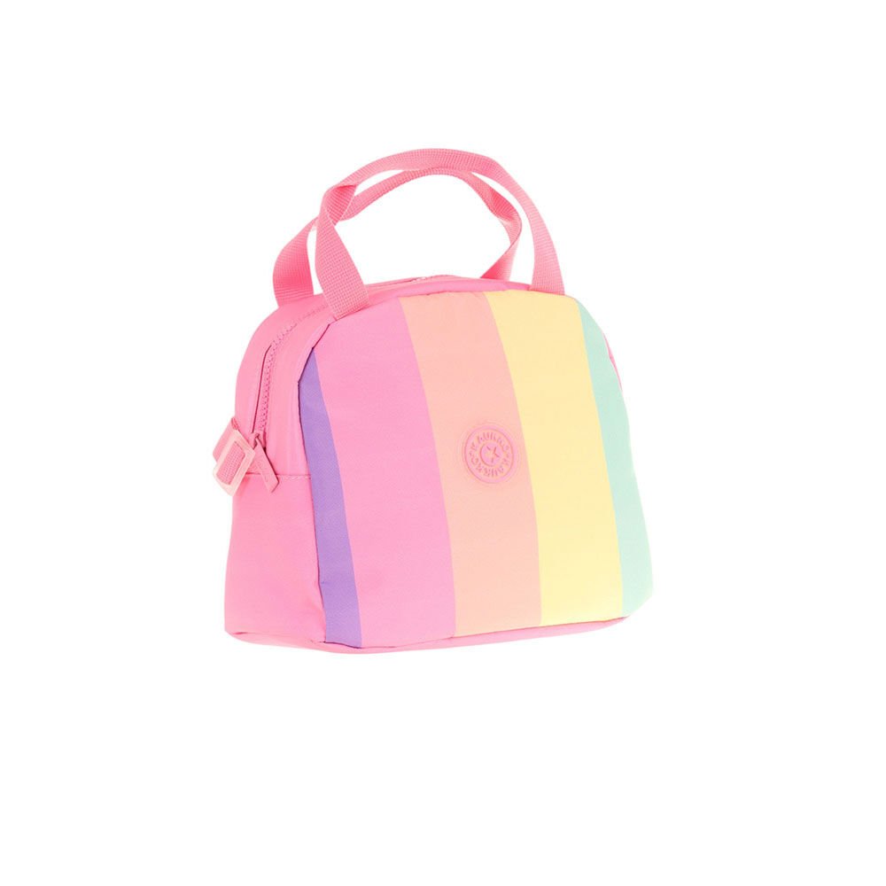 Kaukko Rainbow Beslenme Çantası - Line Pink