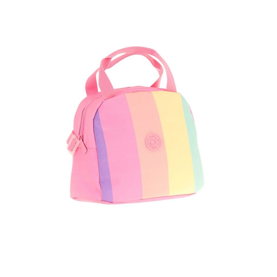 Kaukko Rainbow Beslenme Çantası - Line Pink