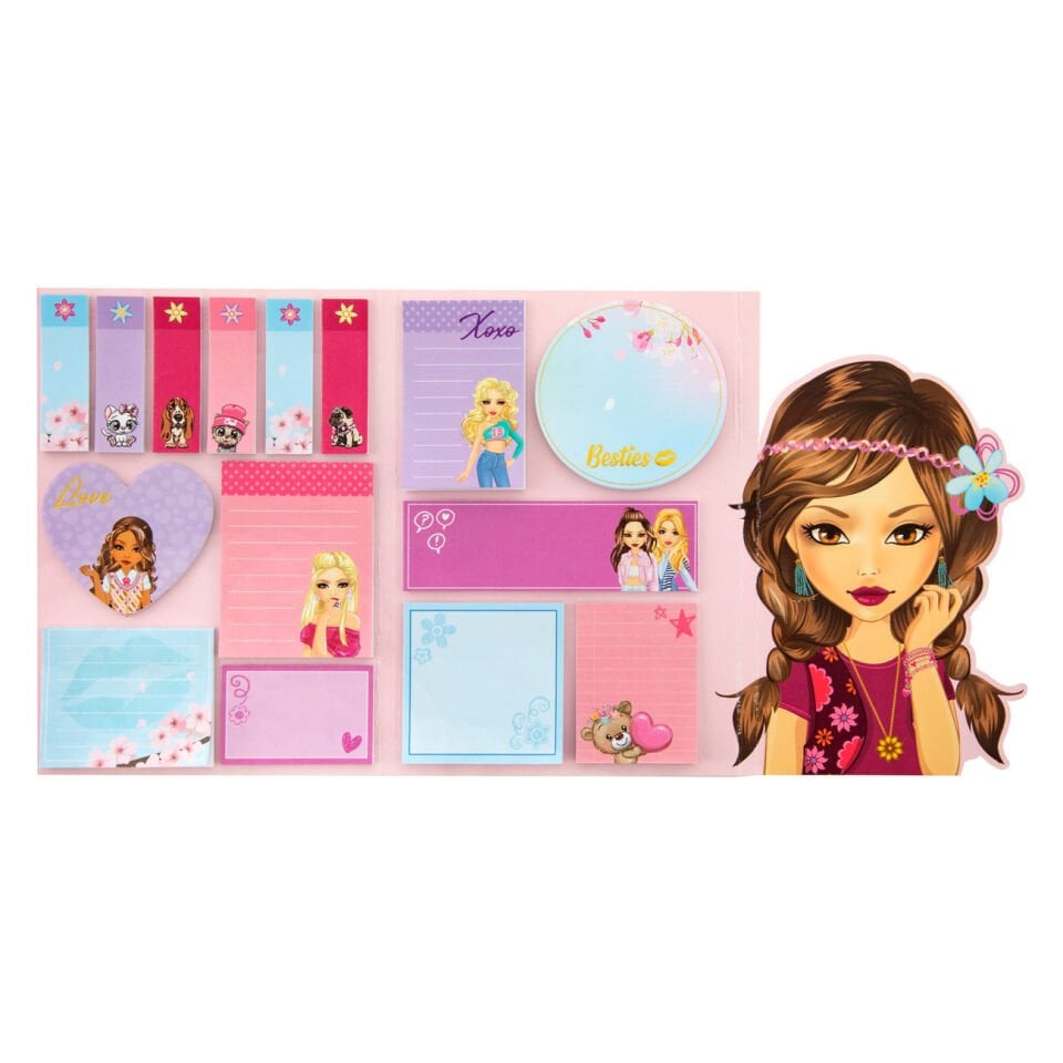 Besties Sticky Notes Çıkartmalı Postit Defteri