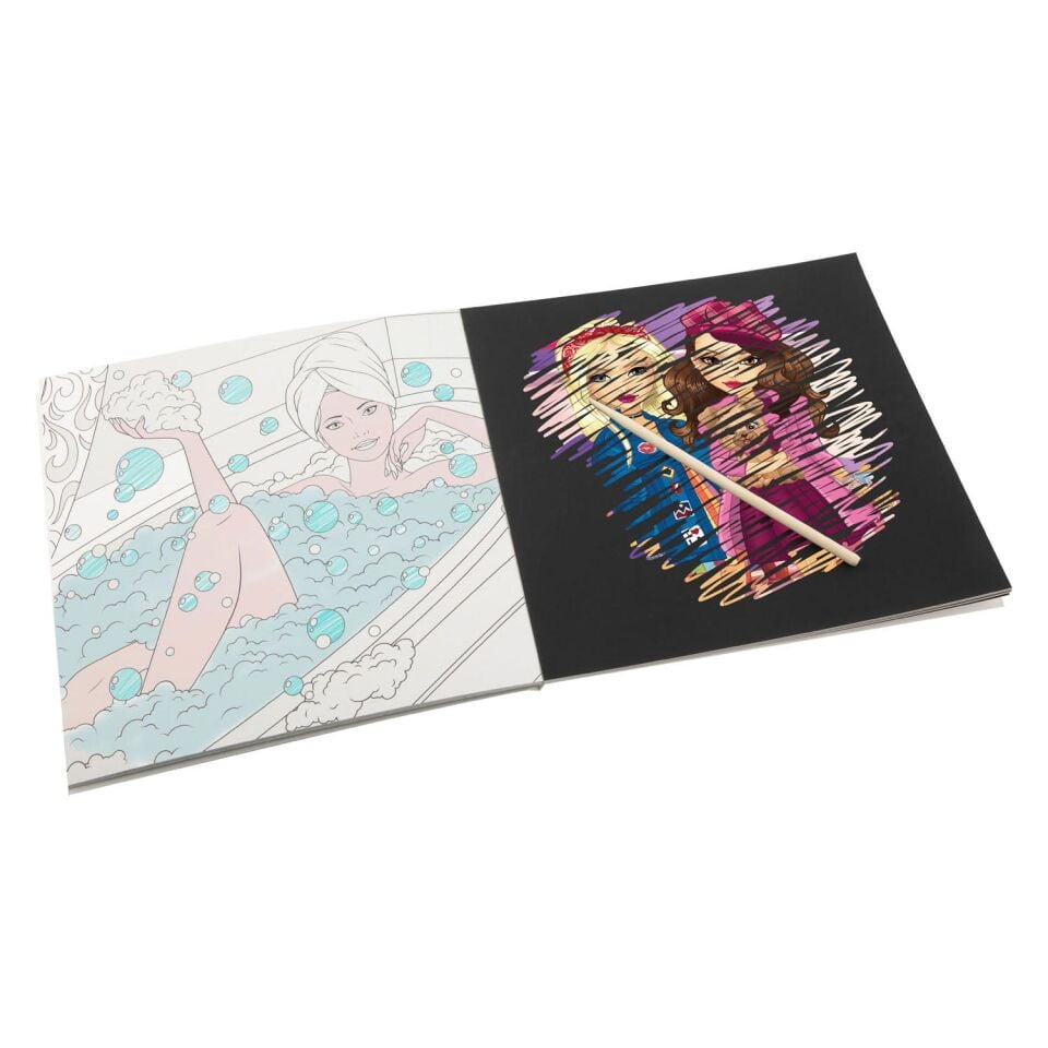 Besties Scratch and Color Sihirli Defter