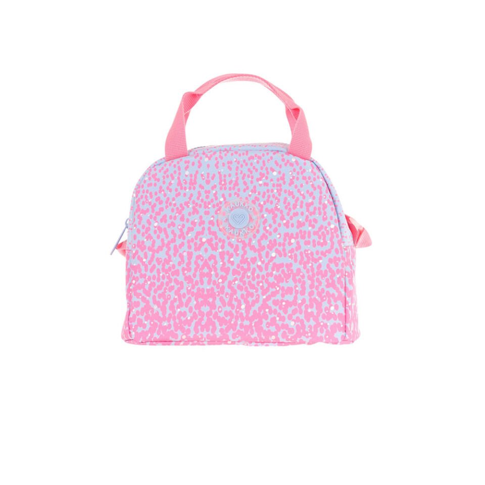 Kaukko Dots Beslenme Çantası - Pink