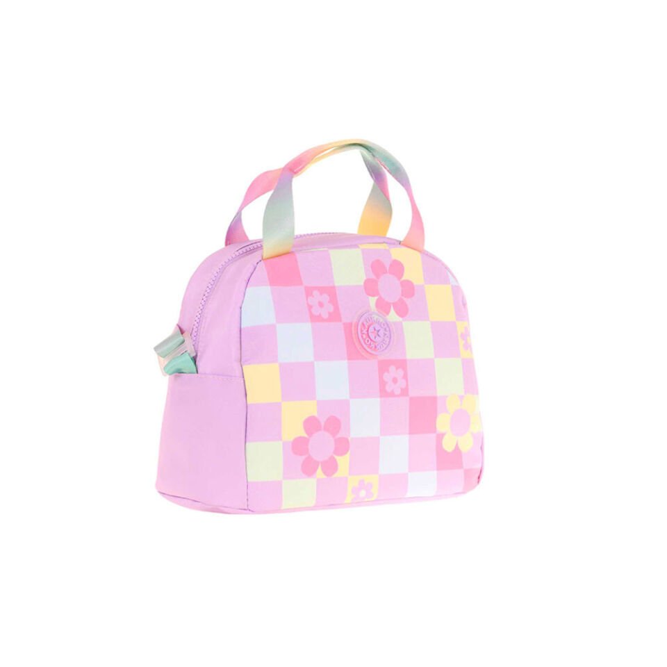 Kaukko Nature Soft Beslenme Çantası - Lilac Flowers