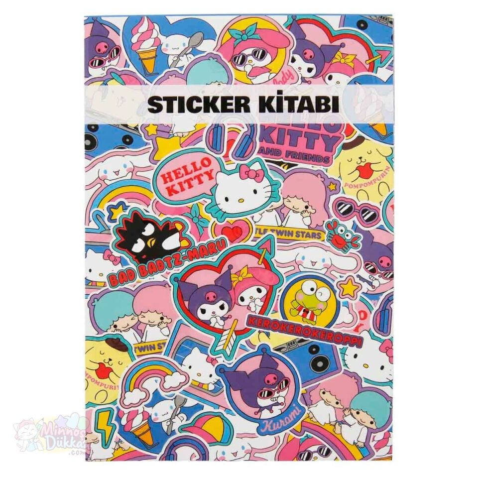 Hello Kitty and Friends Mini Sticker Albümü