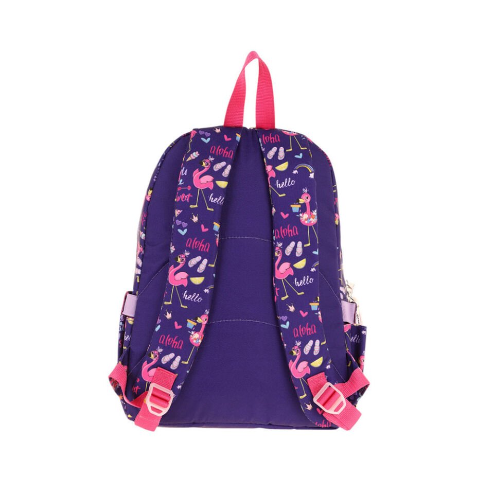 Kaukko Kids Sırt Çantası - Leather Flamingo