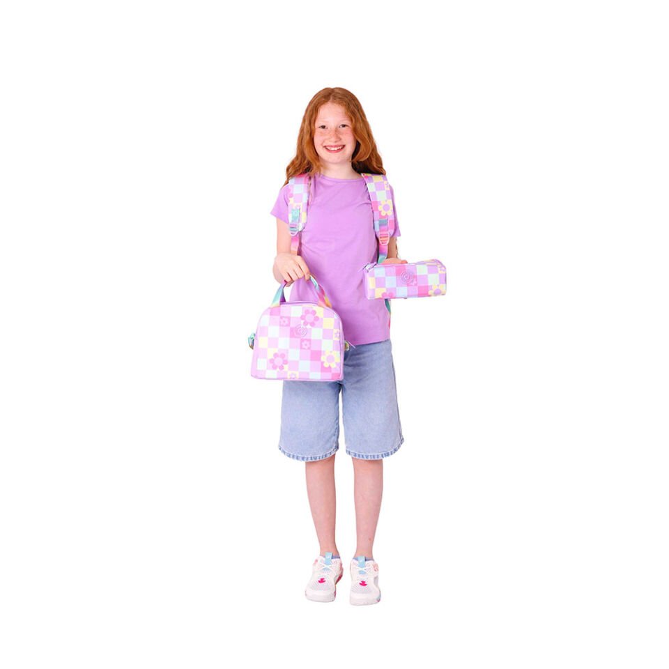 Kaukko Nature Soft Sırt Çantası - Lilac Flowers