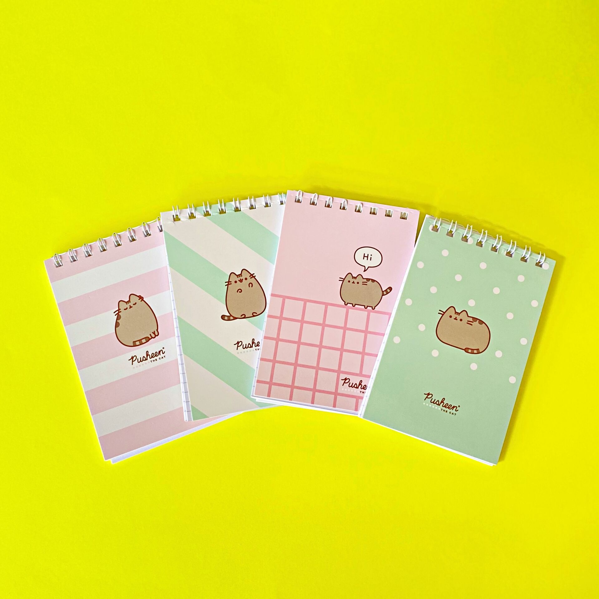 Pusheen A7 42 Yaprak Çizgili Bloknot