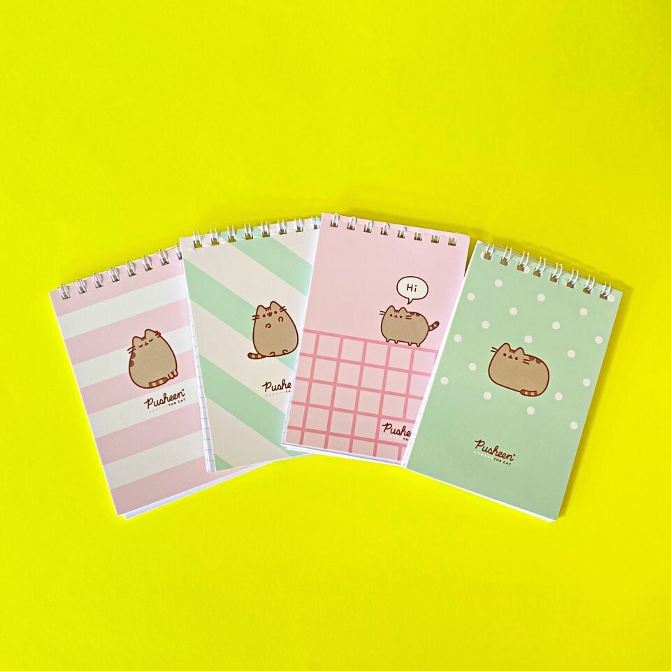 Pusheen A7 42 Yaprak Çizgili Bloknot