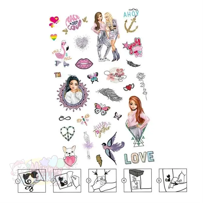 Top Model Tattoos Book