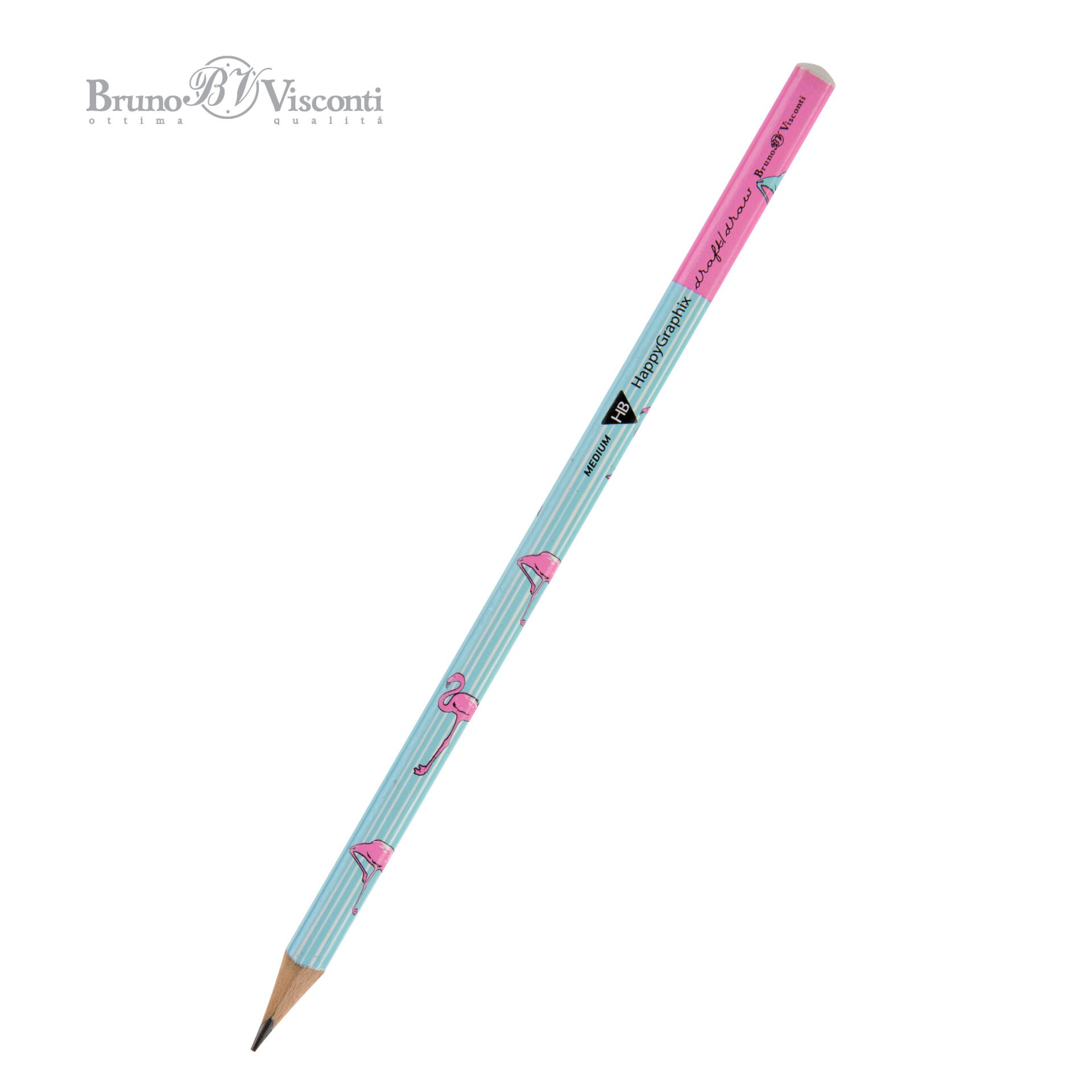 Flamingo - Bruno Visconti Happy Graphix Kurşun Kalem