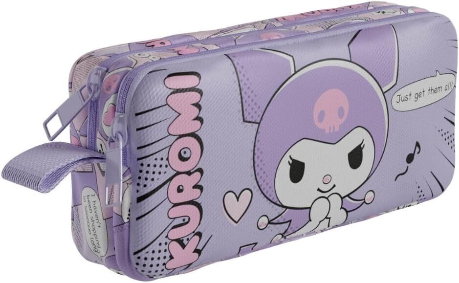 Kuromi Kalem Çantası Mor